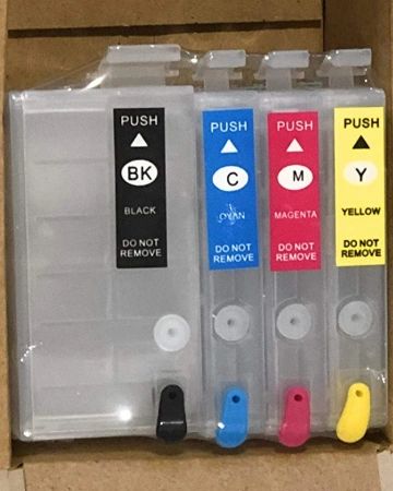 Refillable Empty for use in Workforce WF-7710 WF-7720 WF-7210 WF-7220